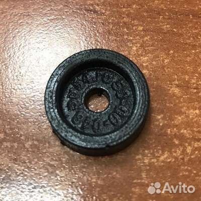 Шайба крепления стекла снегохода, черн