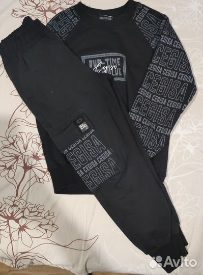 Костюм детский чёрный