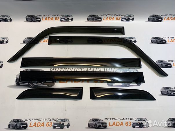 Дефлекторы для окон LADA 4x4 5 дверей
