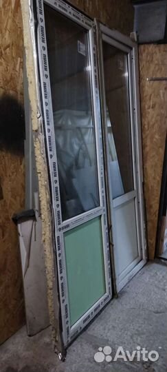 Оконный блок пвх 2 Двери балконного блока