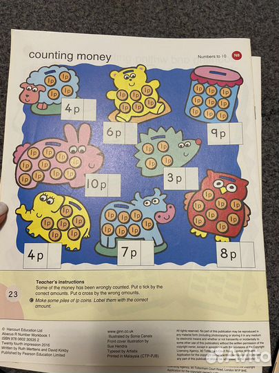 Рабочая тетрадь по английскому языку Abacus