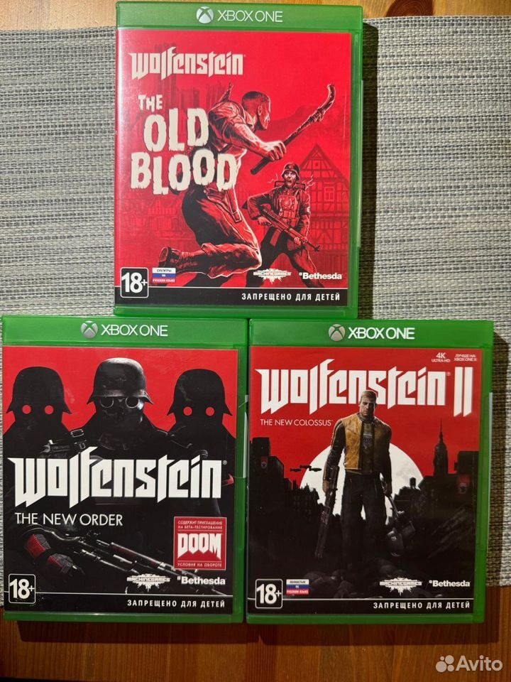 Wolfenstein (разные части) Xbox