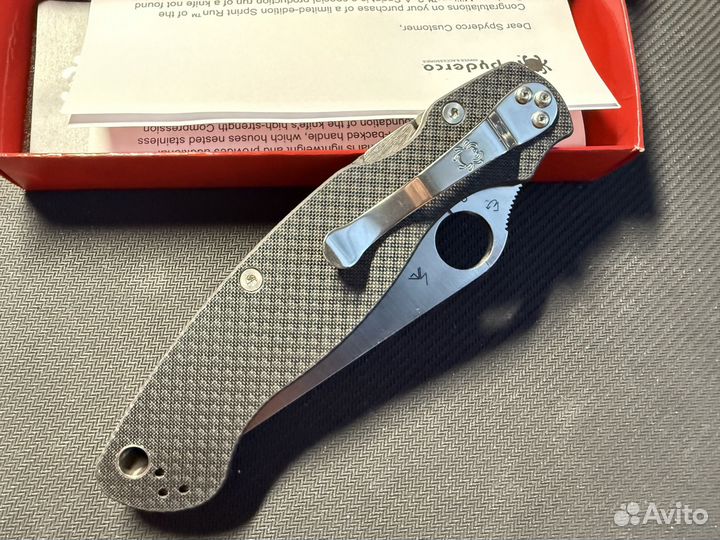 Spyderco military 2