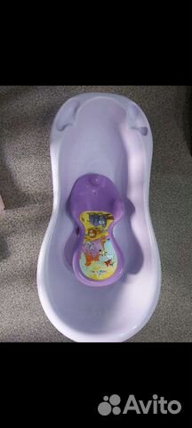 Детская ванночка для купания с горкой