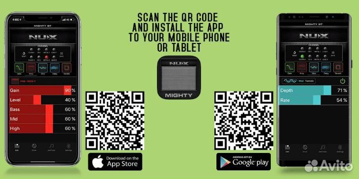 Новый Басовый комбо NUX Mighty Bass 50BT