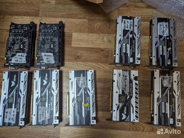 Видеокарты RX470 RX480 RX570 RX580