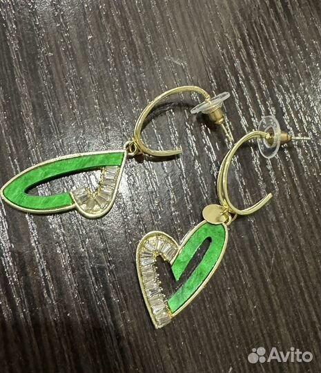 Серьги серебро