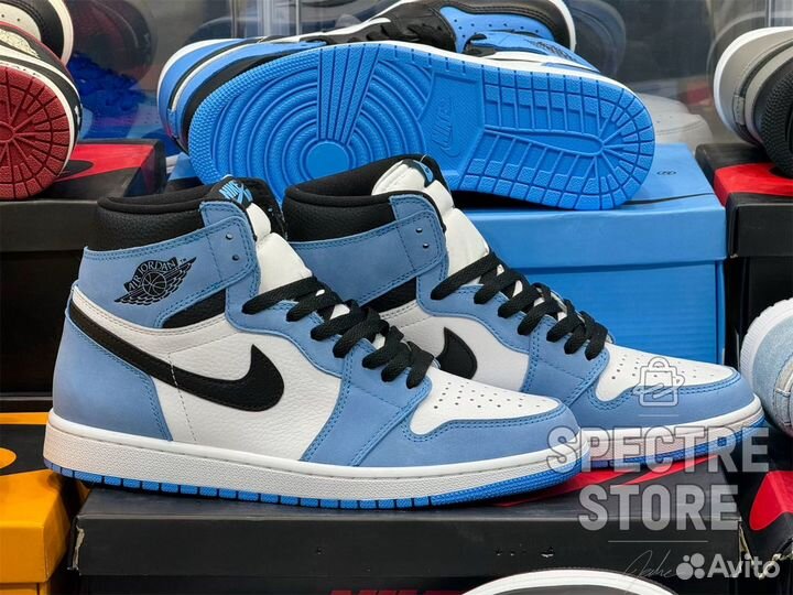 Кроссовки Nike Air Jordan 1 High University Blue