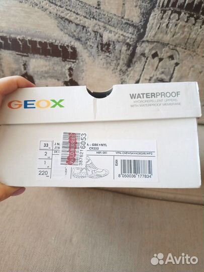 Ботинки Geox демисезон