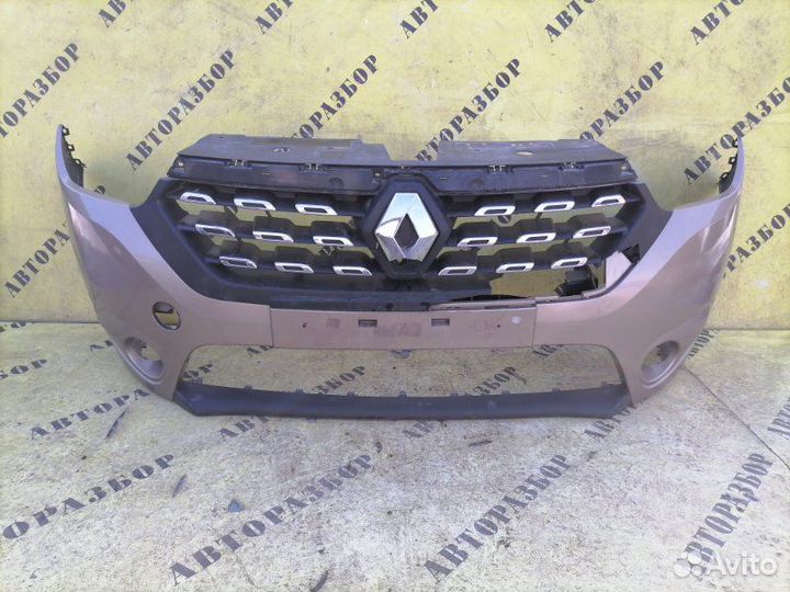 Бампер передний Renault Dokker 2012-H.b