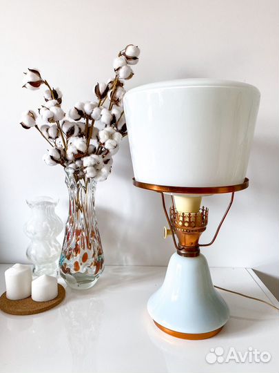 Винтажная настольная лампа СССР