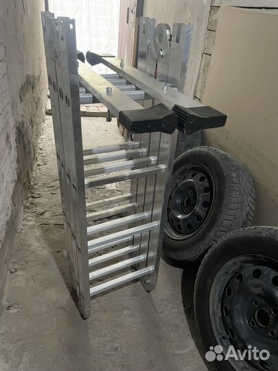 Лестница трансформер Новая Высота алюминиевая