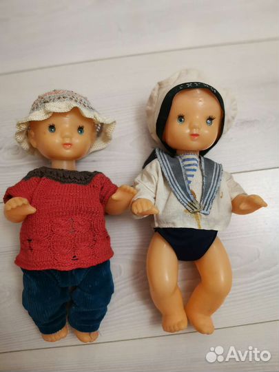 Кукла пупс времён СССР 2 штуки