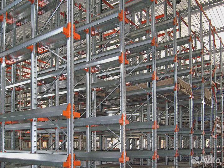 Паллетные (глубинные) стеллажи