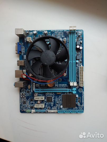 Материнская плата lga1155+кулер+процессор