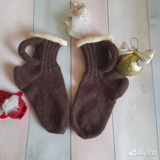 Вязаные носки оригинальные