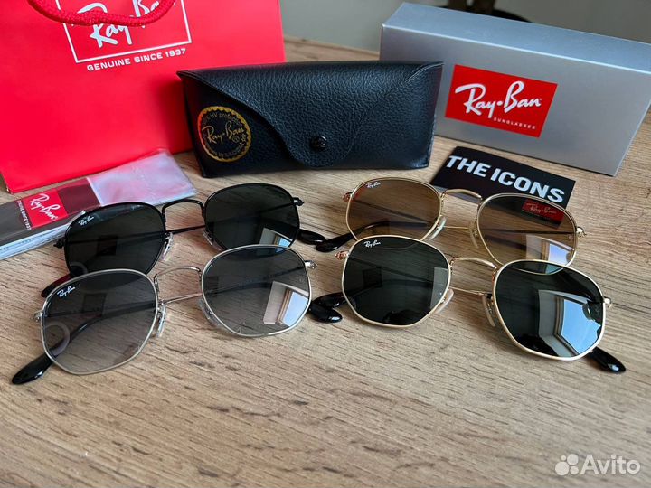Очки Ray Ban Hexagonal 3548N