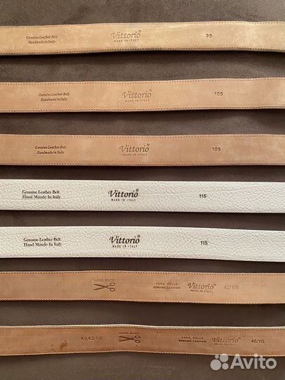 Ремень кожаный италия