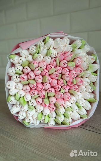 Съедобные букеты из зефира