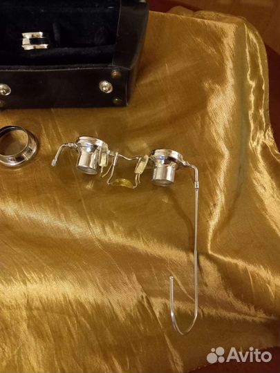 Бинокуляры для часовщиков и ювелиров винтажные