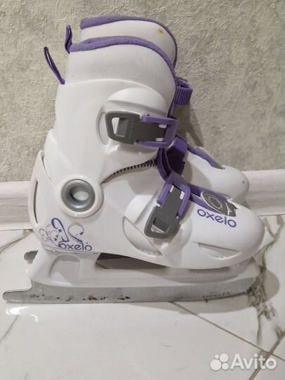 Коньки детские раздвижные 30-32 размер