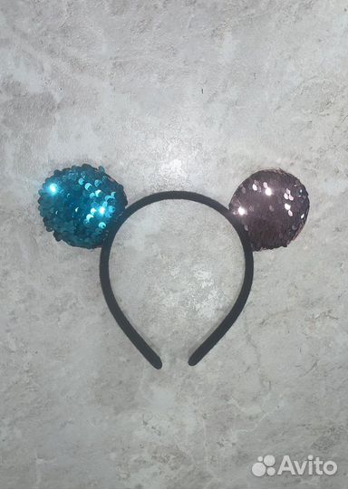 Ободок с милыми ушками