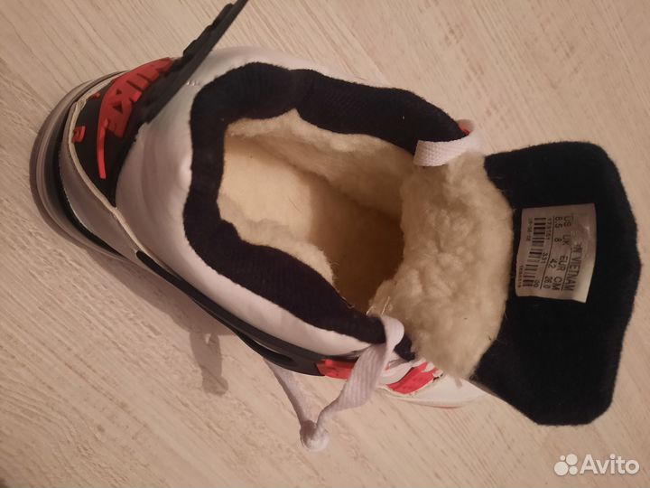 Кроссовки зимние nike air jordan 4