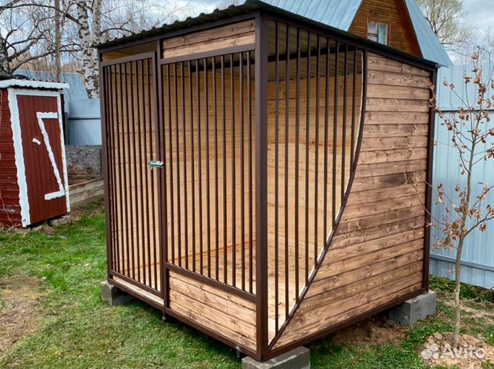 Вольер для собак опыт 6 лет