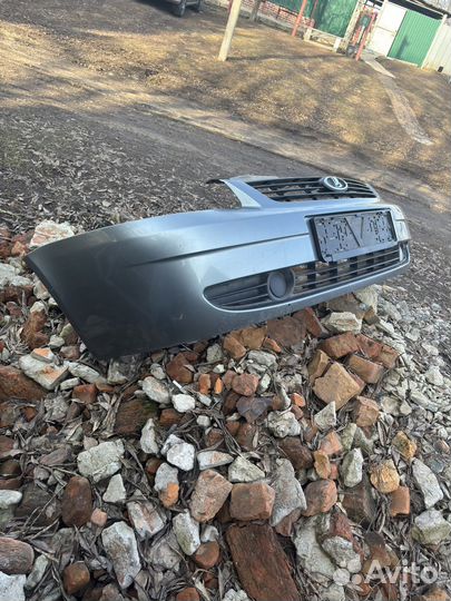 Бамер на приору 1, передний и задний