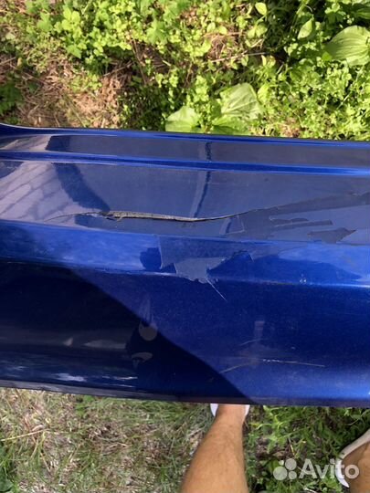 Задний бампер kia rio 3