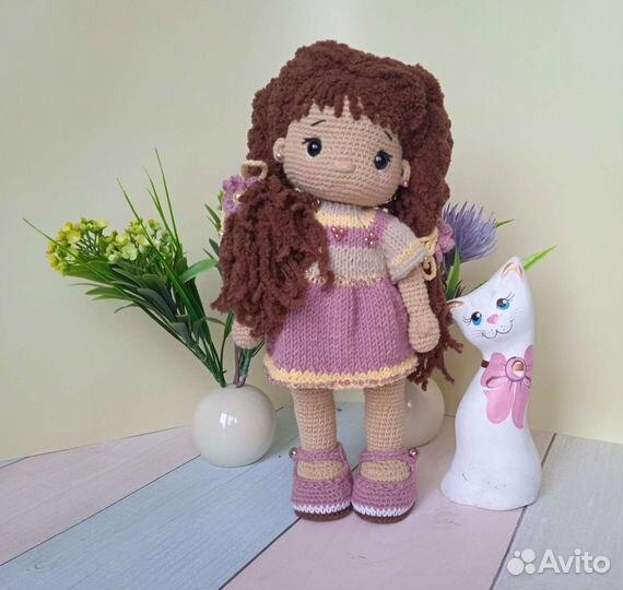 Кукла вязаная