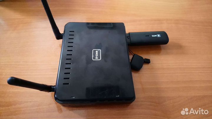 Комплект 4G модем + роутер