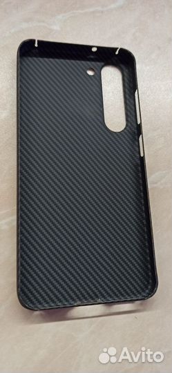 Чехол из углеродного волокна для samsung S23