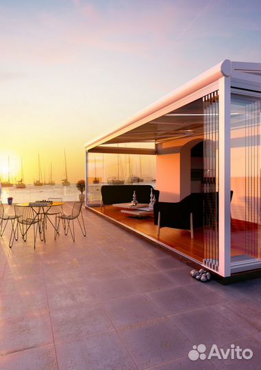 Дизайнерское остекление террасы