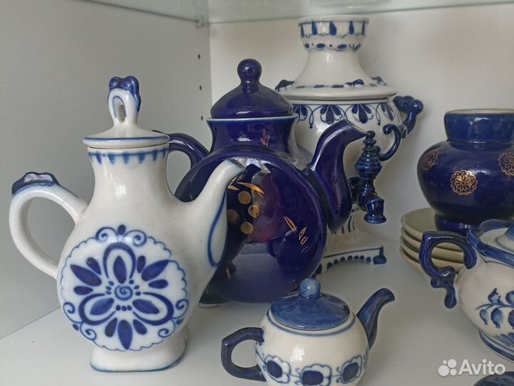 Посуда гжель. Бронь до 12 ноября