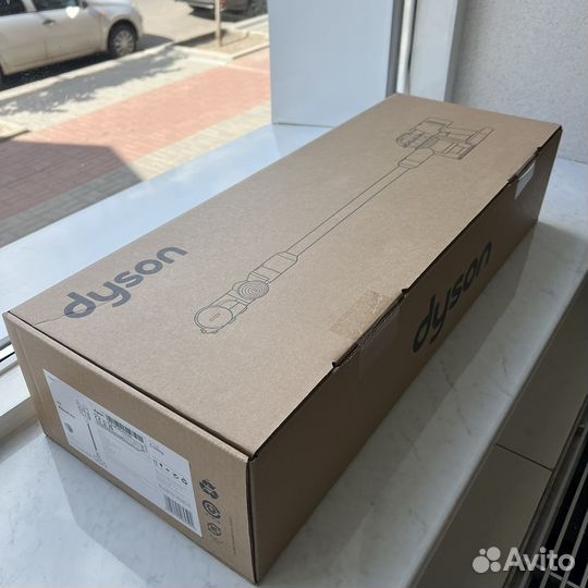 Пылесос Dyson v8 absolute Silver / Nickel