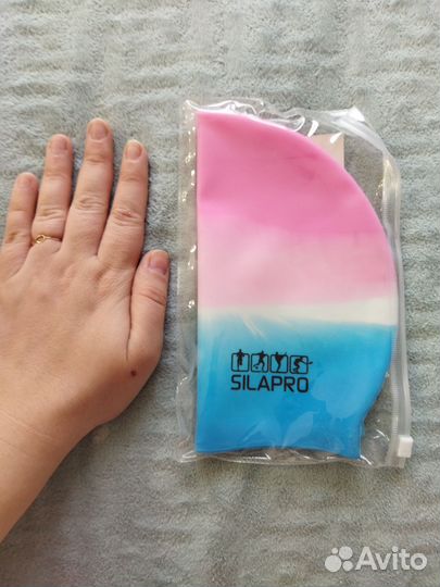 Шапочка для плавания silapro взрослая