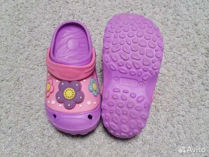 Кроксы для девочки 28