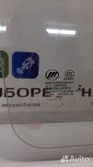 Стекло двери заднее правое Lifan X 60
