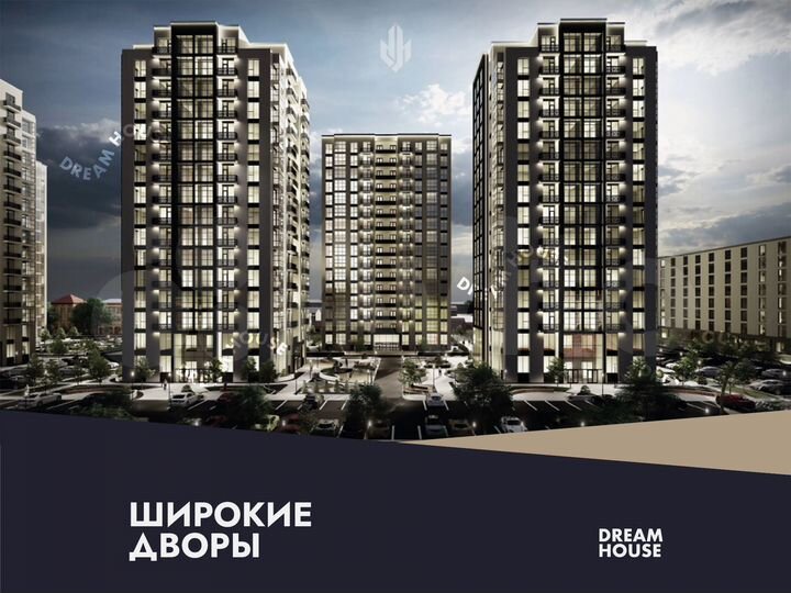 2-к. квартира, 65,5 м², 14/16 эт.