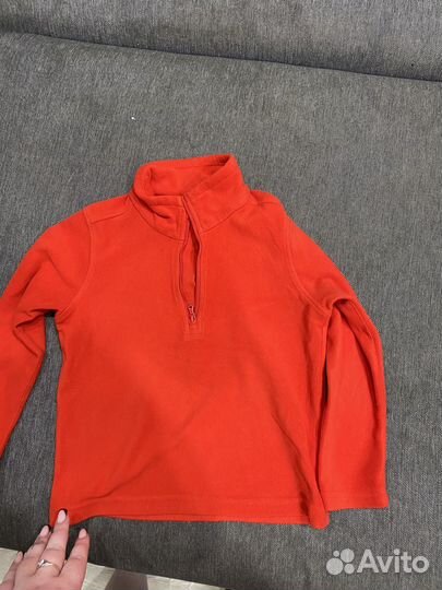 Флисовая кофта детская