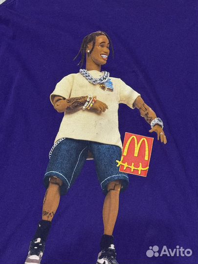 Travis scott mcdonalds футболка