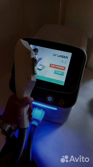 Аппарат для эпиляции DF laser Hubrid (adss pve