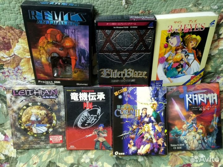 Продам редкие азиатские RPG и jrpg