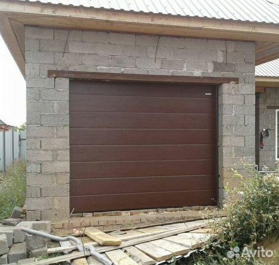 Секционные гаражные ворота