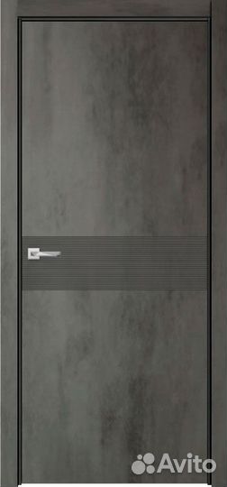 Межкомнатная дверь в стиле Модерн (комплект)