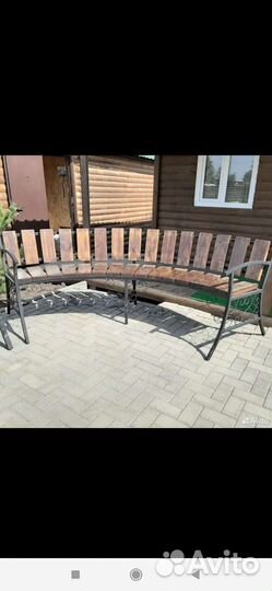 Скамья садовая