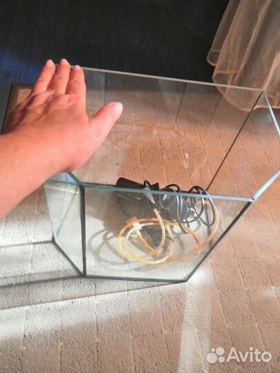 Аквариум и насос