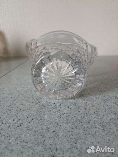 Хрустальная конфетница СССР