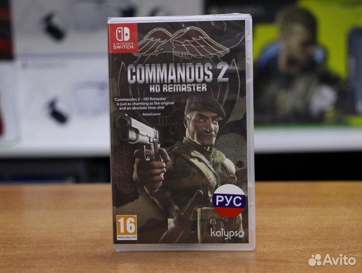 Commandos 2 HD Remaster Nintendo Switch, русские с